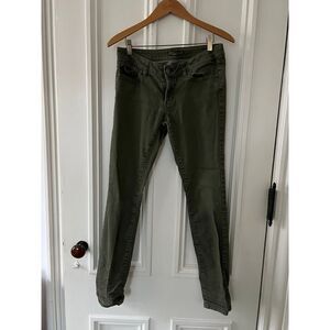 Prana kara jeans dark green 27/4
